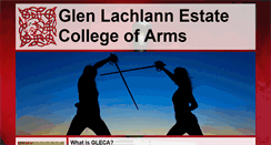 Desktop Screenshot of glenlachlann.com
